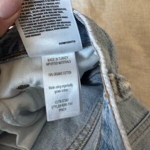 Agolde high waist Blue Denim Jeans